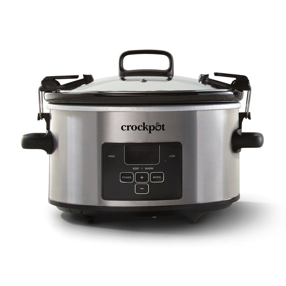 crock-pot-programmable-4-quart-cook-and-carry-slow-cooker-stainless-steel-l8 053891145510